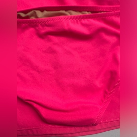 Crewcuts Neon Pink Ruffled Tankini. Girls Size 12. EUC! - Picture 3 of 4